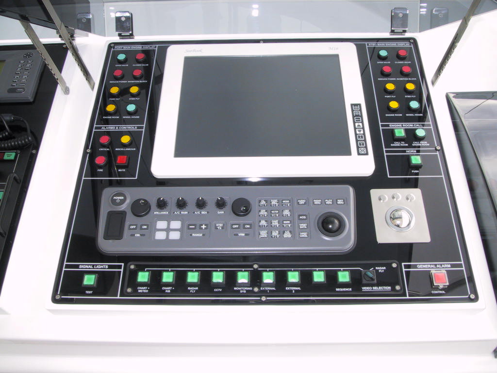 Yacht Control Panel with enclosure