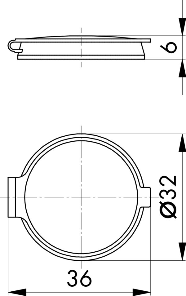 AK22RRSW Dimensional Drawing