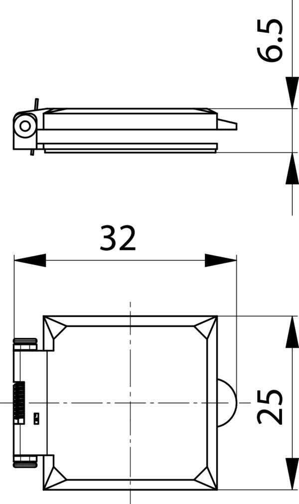 KDQ16 Dimensional Drawing