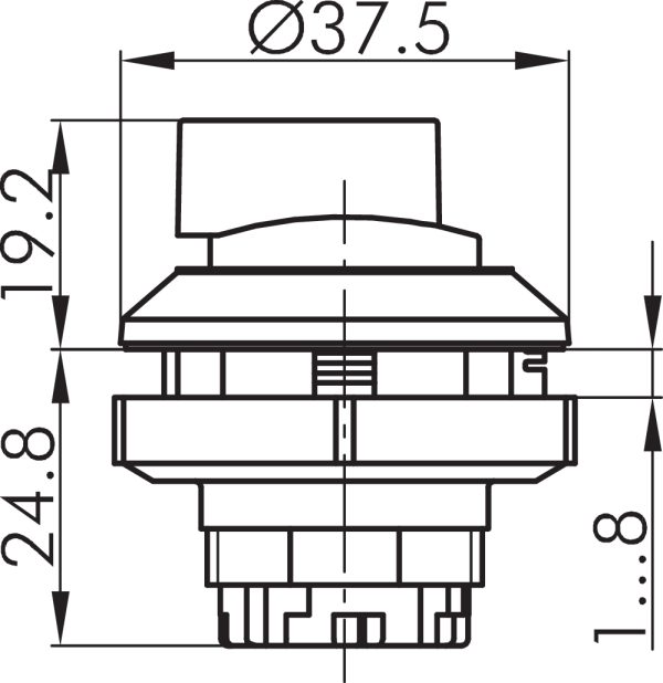 KRWA Dimensional Drawing