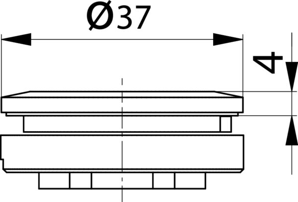 LR22K_24RGB Dimensional Drawing