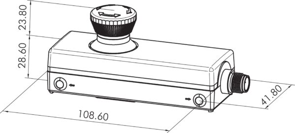 MBM128_FRVKLOO Dimensional Drawing