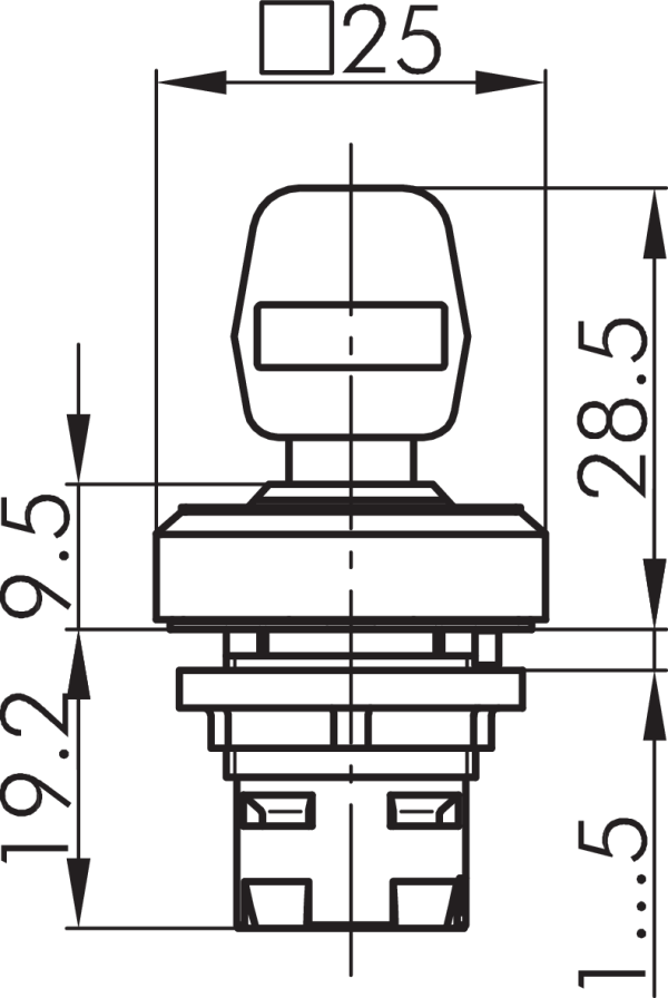 OKSSA15 Dimensional Drawing