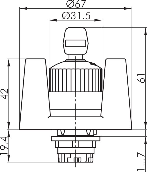 QRSKUVSE Dimensional Drawing