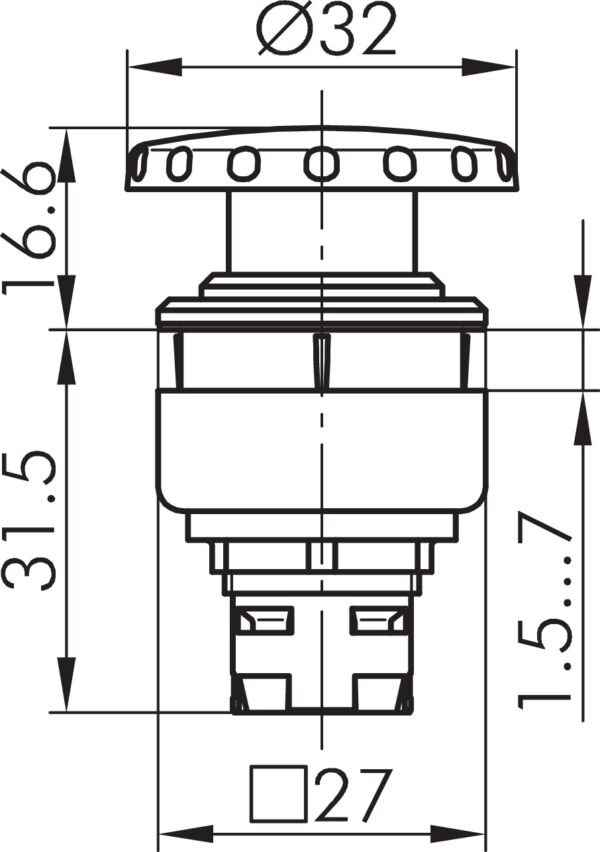 QXJV Dimensional Drawing