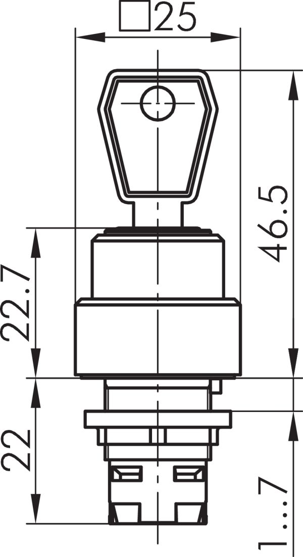 QXSSA27E Dimensional Drawing