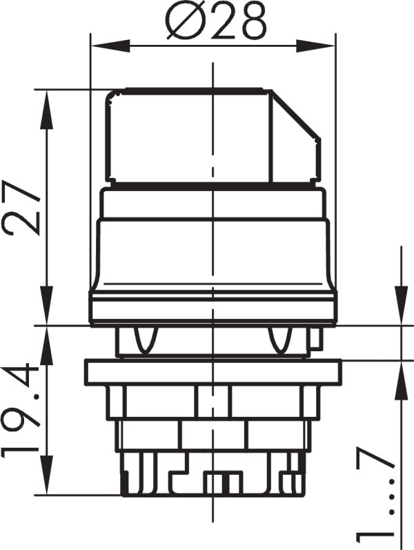 RVAWB_SW Dimensional Drawing