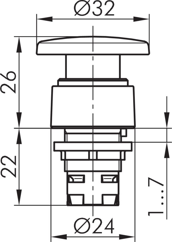 RXS Dimensional Drawing