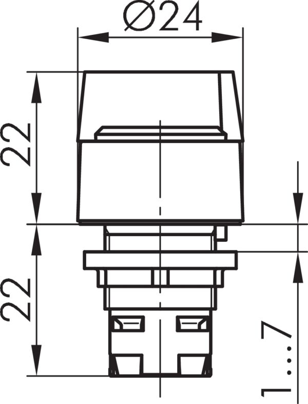 RXWA Dimensional Drawing