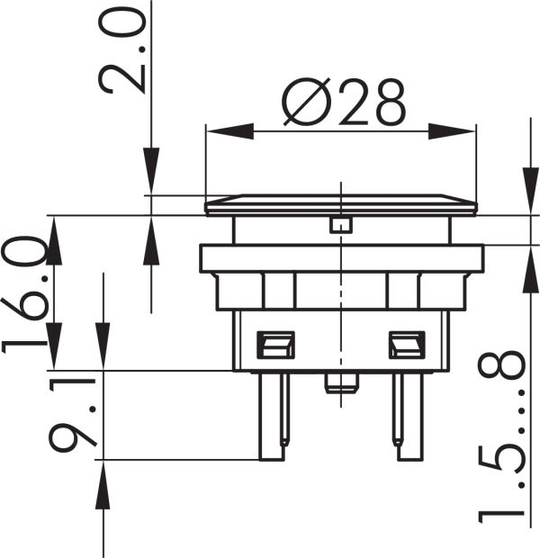 SSWTLI Dimensional Drawing