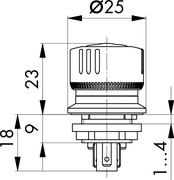 YPVLOO Dimensional Drawing